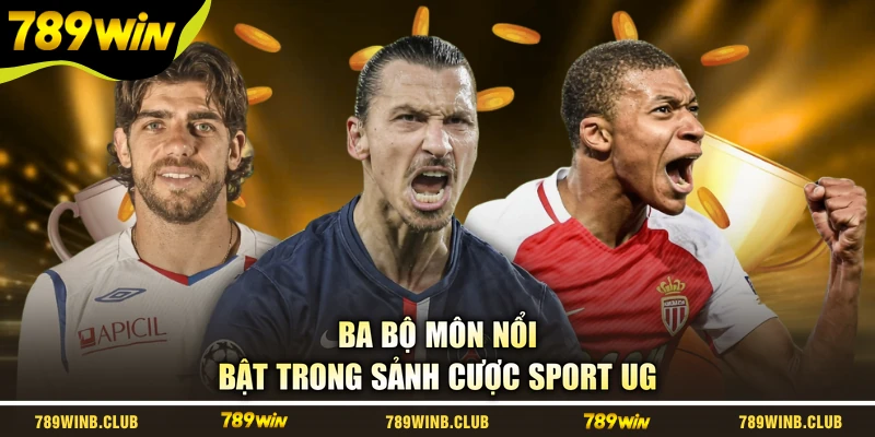 Ba bộ môn nổi bật trong sảnh cược Sport UG 
