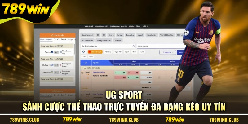 UG Sport - Sảnh Cược Thể Thao Trực Tuyến Đa Dạng Kèo Uy Tín